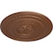 Ekena Millwork Pearl Ceiling Medallion (Fits Canopies up to 1 7/8"), 26 1/4"OD x 1 1/2"P, Polished Copper CM26PEPOS - alternate 3